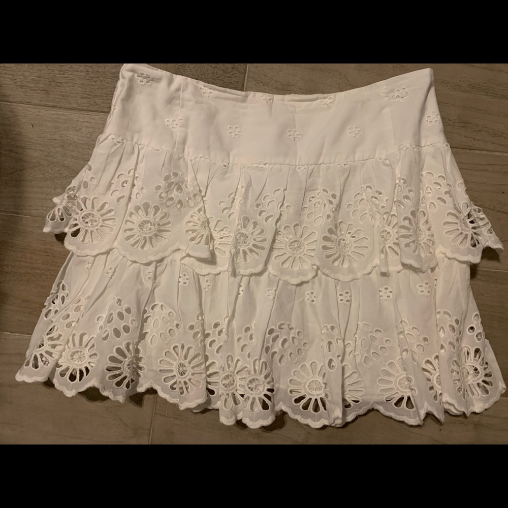 Rebecca Minkoff White Skirt Size 6